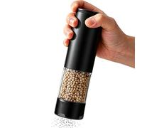 Moulin à Poivre et Sel Électrique,Recharge USB pour Grains et Épices,Moulin à poivre et sel électrique avec réglage de mouture - Pour assaisonnement alimentaire, grains, noix, café en cuisine