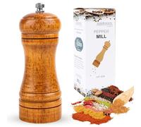 Moulin à poivre moulin à sel en bois moulin en céramique réglable petit pour épices fraîches Moulin manuel Mini broyeur manuel pour une utilisation en cuisine
