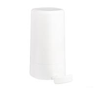 Moulin à savon blanc avec poignée, distributeur de savon mural étanche pour salle de bain, cuisine, salle de sport, support de boîte à savon ABS 155 x 125 mm
