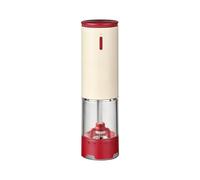 Moulin à sel électrique | Moulin automatique rechargeable par USB - Moulin à poivre à grossièreté réglable | Shaker automatique en céramique pour assaisonnement de cuisson en grains de café, noix et