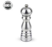 Moulin à Sel Manuel 18 cm en Inox Inox PARIS CHEF Mécanisme Zirlion