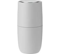 Moulin à sel NORMAN FOSTER 13 cm, gris clair, plastique, Stelton