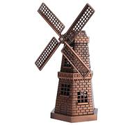 Moulin à Vent Décor Artisanat Artisanat Décoration Méditerranéenne Ornements Rétro Style Rétro Bronze Mini Rouge Petit Moulin à Vent
