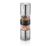 GEFU Moulin double Lamola Acier inoxydable Argent