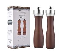 Moulin multifonction en bois manuel pour assaisonnement mouture outils portable Abrader Gadget fournitures de cuisine sel sel poivre moulins