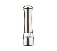 Rosenstein & Söhne Moulin poivre / sel électrique en inox avec broyeur en céramique - 21,5 cm