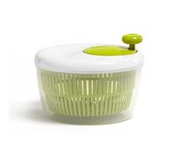 Moulinex Classic Essoreuse à salade 5 L (5/7 pers), Compatible lave-vaisselle, Essore la salade facilement et rapidement, Bouton stop, Fabriquée en France K1690104, fabriqué en France
