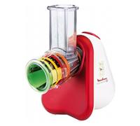 MOULINEX Trancheur DJ756G 5 garnitures de tambour rouge/blanc