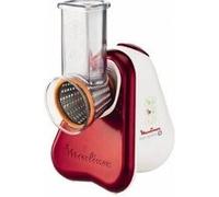 Moulinex Fresh Express Plus DJ756G Ruby Red - Râpe électrique - 150 Watt - rouge métallique/blanc Rouge métallique/blanc