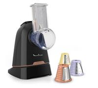 Moulinex Fresh Express Twist DK8638 Râpe électrique et spiraliseur Plastique Noir