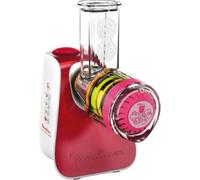 Moulinex Râpe légumes électrique Fresh Express Nectar DJ764510 4 en 1 Rouge/Blanc