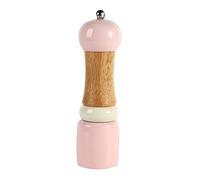 Moulins à Poivre Moulin à poivre manuel ménager broyeur en bois épices bouteille d'assaisonnement pour Votre Cuisine(Rose)