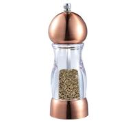 Moulins à sel et poivre - Épices à épices en mer réutilisables avec couvercle à noix grossières réglable | Rotor en céramique shaker de cuisine, convient aux de lin cumin millet