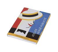 Moulinsart Set de 16 Cartes postales Tintin, Hergé et la publicité 31312 (10x15cm)