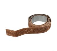 Moulure Adhésive 3D 230cm Décorative pour Plinthe(Brown) | fort intégré, installation peel-and-stick, aucun clou ni pour colle supplémentaire requis