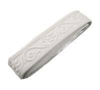 Moulure Adhésive 3D 230cm Décorative pour Plinthe(White) | fort intégré, installation peel-and-stick, aucun clou ni pour colle supplémentaire requis
