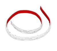 Moulure Adhésive PVC Blanche 1m pour Bord de Miroir et Fenêtres | Largeur 2,5cm, Épaisseur 0,5cm, Pose sans Outils, Retrait sans Traces, Décoration Intérieure Polyvalente pour Locataires
