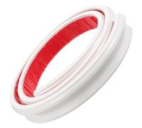 Moulure Adhésive PVC Blanche, Bordure Décorative Facile à Couper | Autocollante à Décoller et Coller, Effet Décoratif, pour Plafond et Cadre de Miroir, Finition Nette Couleur Aléatoire