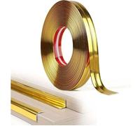 Moulure Flexible Decorative Murale Adhesive 2cm × 10m Moulure Angle Mur Souple pour Porte Fenêtre Plinthes Plafonds Armoires