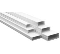 MOULURE GOULOTTE 20X12.5 ADHESIVE BLANC LONGUEUR 2ML
