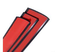 Moulure murale flexible en PVC pour revêtement de plinthe, profil d'angle résistant aux UV et à l'eau, sans perçage, pour salle de bain, cuisine, salon (lot de 3 cm)