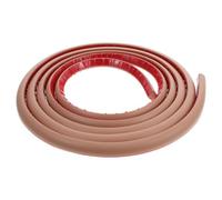 Moulure PVC 3 Mètres Quart de Rond Autocollante Marron pour Angles | Auto-adhésif, PVC Souple, Pose Rapide, Usage Intérieur Maison, pour Baignoire et Coins, Finition Discrète