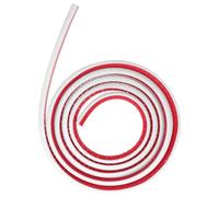 Moulure Quart de Rond Flexible Auto-adhésive PVC Blanc 3 M | Pose Rapide sans Colle, Finition Double Face, pour Bords et Plans de Travail