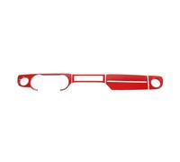 Moulures Intérieures De Voiture, Console Centrale, Accessoires Décoration Tableau Bord Pour Ford Pour Mustang 2010 - 2014(Rosso)