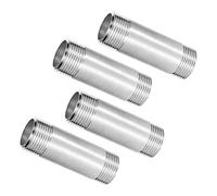MOUMOUTEN 4Pièces Raccord inox 304, 3/8" BSPT Mâle x 50mm Long