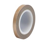 MOUMOUTEN Lot 1 rouleaux de ruban PTFE haute température marron 5mm x 10m | tissu isolant, vinyle thermique, ruban de presse à sublimation pour machine à sceller sous vide