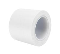 MOUMOUTEN Lot de 1 Rouleaude ruban PTFE blanc haute température 65 mm x 10 m, tissu isolant, ruban de presse à sublimation thermique en vinyle pour machine à sceller sous vide