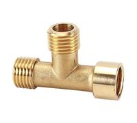 MOUMOUTEN Té Fileté M14x1.5, raccord Laiton Femelle mâle mâle | pour Irrigation agricole et arrosage Domestique étanche