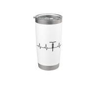 Mountain Bike ECG Heartline Cycliste VTT Gobelet isotherme en acier inoxydable double paroi