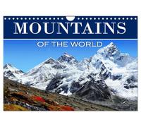 Mountains of The World (Wall Calendar 2027 DIN A4 landscape), CALVENDO 12 Month Wall Calendar: Discover the breathtaking beauty of mountains throughout the year with this beautiful calendar for 2026
