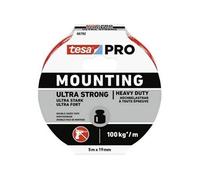 tesa Mounting PRO Ultra Strong 66792-00001-00 Ruban de montage blanc (L x l) 5 m x 19 mm 1 pc(s)