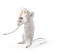 Mouse Step Lampe à Poser sur Pied Blanc