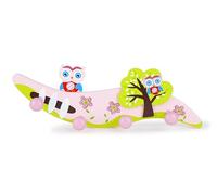 Mousehouse Gifts Porte Manteaux Crochet en Bois Chouette Hibou pour Une Chambre d'enfant ou de bébé Filles
