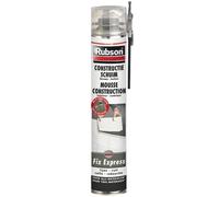 Mousse colle fixexpress pistolable et manuel 2en1 750ml Rubson