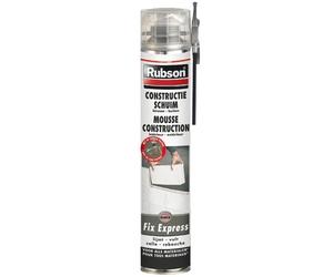 Mousse colle fixexpress pistolable et manuel 2en1 750ml Rubson