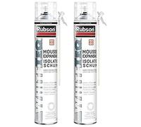 Mousse Expansive Isolation Thermique & Phonique (Aérosol De 750 Ml)-Mousse Polyuréthanne Mono-Composant Et Multi-Matériaux-Mousse Isolante Blanche À Structure Cellulaire Extra-Fine
