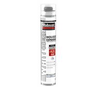 Mousse expansive WhiteTeq - thermique et phonique RUBSON - Pistolable - 750 ml - 1896446