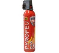 Mousse extinctrice - PYRO FEU - 750 ml - Aérosol sécurisé - Éteint débuts d'incendie - Utilisation polyvalente