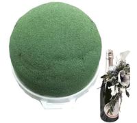 Mousse florale ronde - Boule de mousse florale pour bouteille de vin, boule en mousse florale humide | Support d'arrangement floral de fixation en mousse verte, sphère adhésive en mousse humide pour
