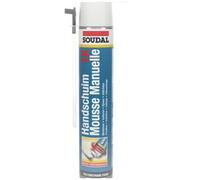 Soudal Mousse polyuréthane Soudafoam 1K manuelle en aérosol jaune 750 ml