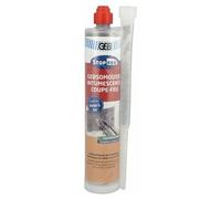 Mousse polyuréthane bi-composante coupe-feu - 210 ml GEB