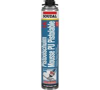Mousse polyuréthane expansive Click & Fix Soudafoam 1K 750 ml - 1u SOUDAL