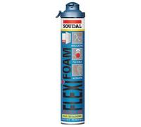 Mousse Polyuréthane - SOUDAL - FLEXIFOAM CLICK ET FIX - Élastique - Basse expansion - Isolation acoustique