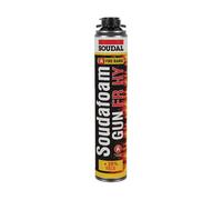 Mousse PU Soudafoam FR HY Gun rose 750 ml SOUDAL 146750