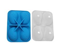 Mousses à gâteau en silicone 4 compartiments 3D Démoulage facile | Moule à chocolat fait maison en forme de mangue pour boulangerie amateur, vacances, mariages, traiteurs, blogs de cuisine