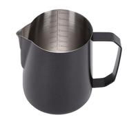 Mousseur à Lait 600ml, Construction en Acier Inoxydable | Conception durable à double échelle, bec verseur précis, idéal pour les baristas à domicile